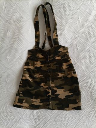 PETO MINIFALDA BERSHKA 