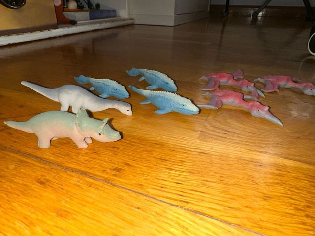 Lote 8 dinosaurios Phoskitos Phoskidinos