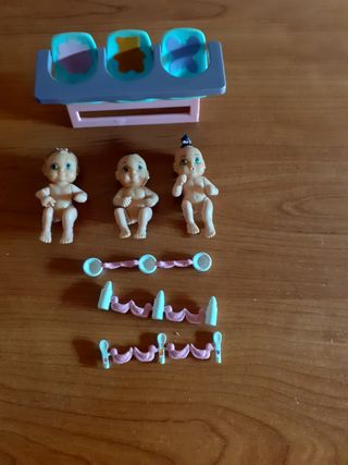 Bambolini 3 bambole e accessori