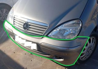 Paragolpes del mercedes-benz clase a (w168) 428016