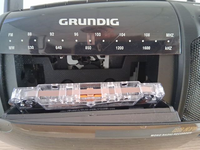 Radiocasete Grundig RR 275 Negro