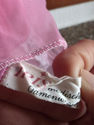 Camisón vintage rosa encaje