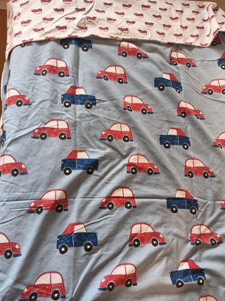 Funda nórdica infantil coches 