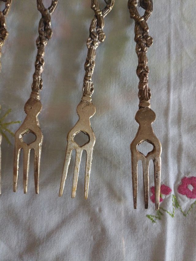 Lote 5 Tenedores Antiguos