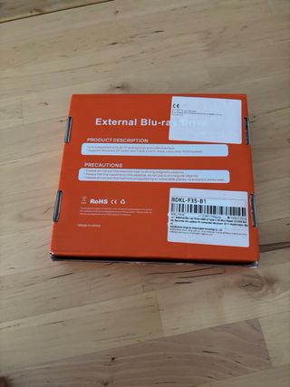 Lector/Reproductor  Externo Blu-ray USB – Nuevo
