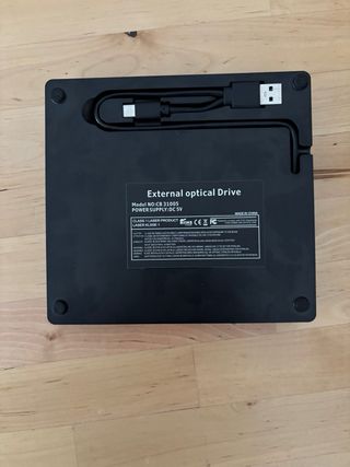 Lector/Reproductor  Externo Blu-ray USB – Nuevo
