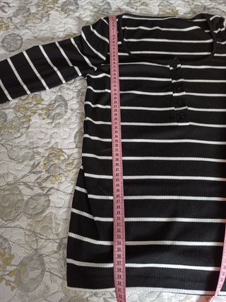 Camiseta Rayas Manga Larga