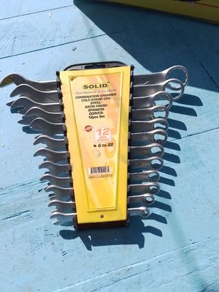 Juego de llaves combinadas SOLID 12 pzs