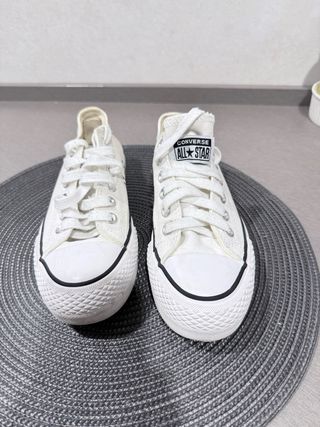 Zapatillas Converse Plataforma Blancas