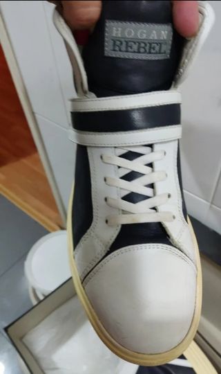Botas Hogan Rebel Hombre Talla 44 Azul/Blanco