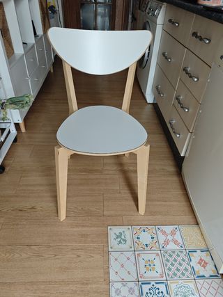 Silla Comedor Ikea Madera Blanca

Cocina
Comedor 