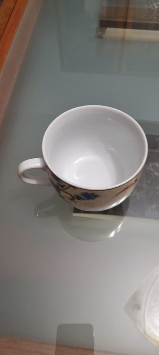 Set 3 tazze da tè in porcellana