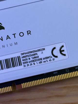64GB DDR5 RAM 66000mhz cl32