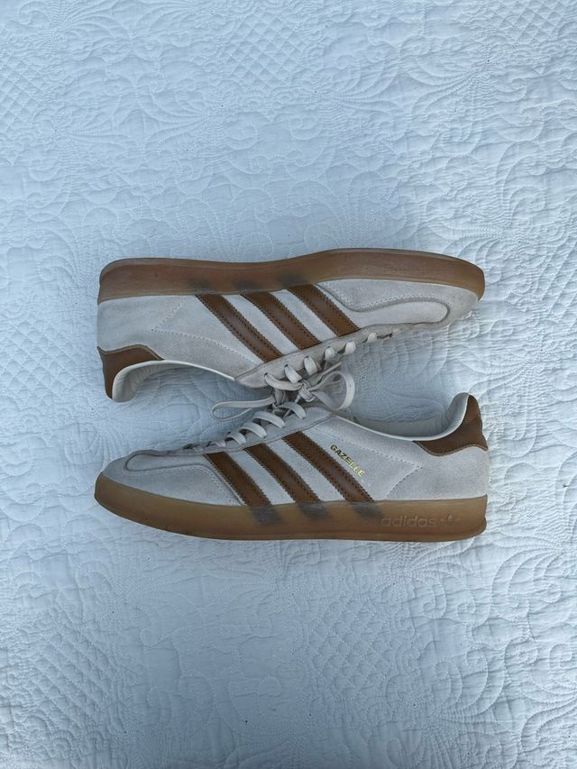 Zapatillas Adidas Gazelle Beige/Marrón