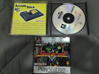Soul Blade Platinum PAL PS1