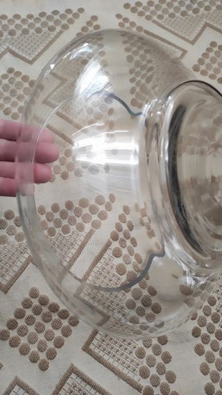 Centro de mesa de cristal