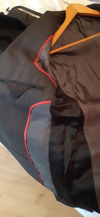 Traje de chaqueta gris
