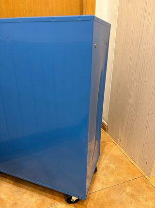 Carro de herramientas / taller, azul con 5 cajones
