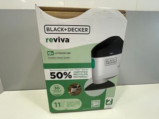 Black+Decker Reviva Lijadora 12V