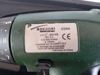 Taladro Inalámbrico 18V para Reparar