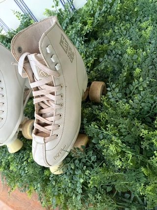 Patines blancos 4 ruedas