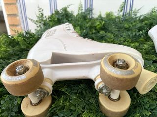 Patines blancos 4 ruedas