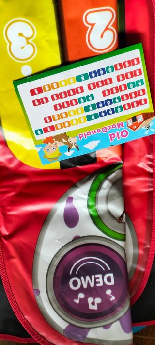 Alfombra musical niños