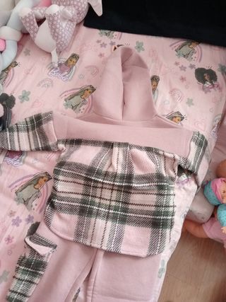 Chándal niña 3-4 años rosa cuadros