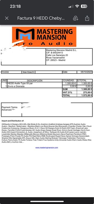 HEDD Type 05 MK2 Monitores de Estudio