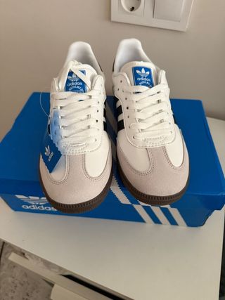 Adidas Samba Beige/Blanco Talla 39.5
