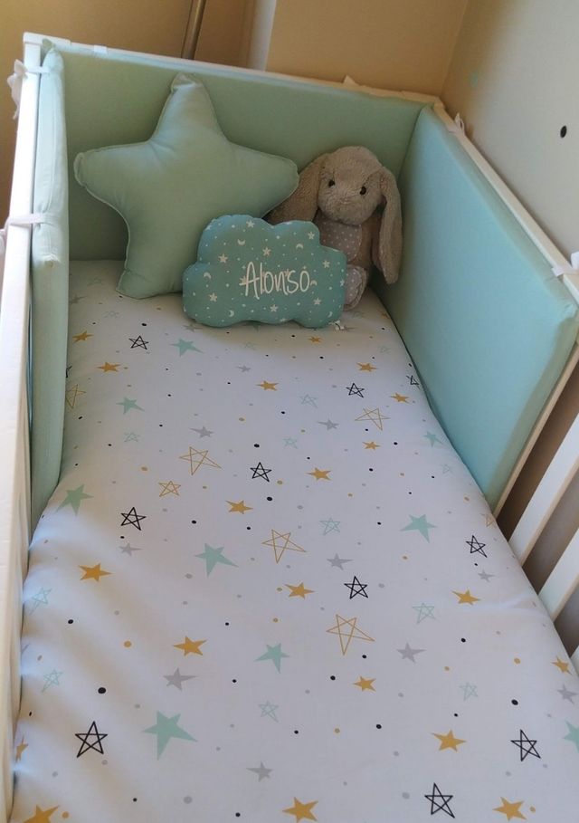 Edredón cuna reversible