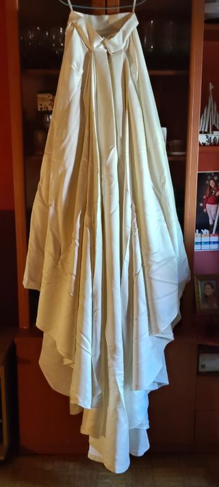 Vestido Novia 2 Piezas Tul y Aros