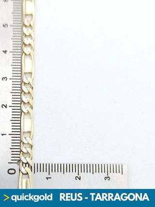 040-05-00301 PULSERA ORO 18K BARBADA 21.7CM