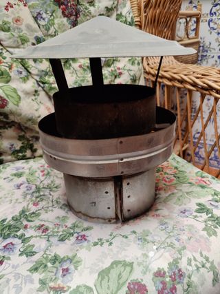 Caperuza de chimenea metálica