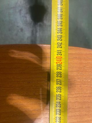 Mesa de jardín extensible madera