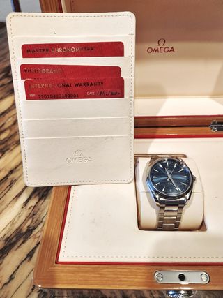 Omega Seamaster Aqua Terra 41mm Azul