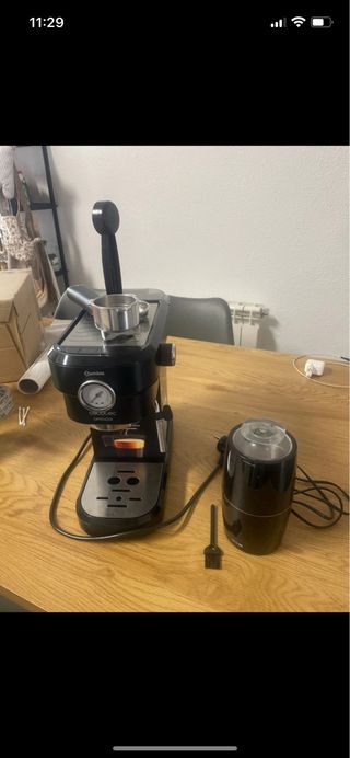 Pack Cafetera Cecotec + Molinillo Negro