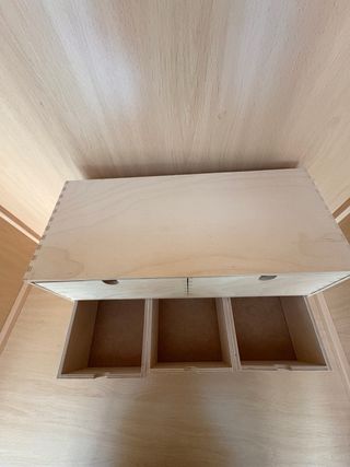 Mini cómoda Moppe Ikea madera