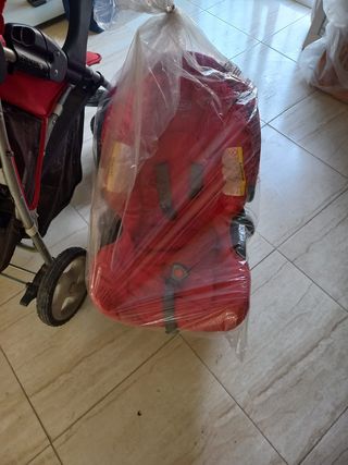 Carrito de bebé Graco 3 en 1 rojo