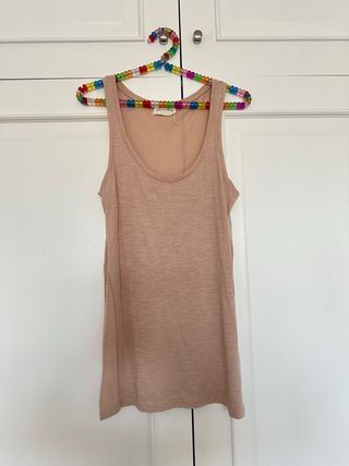Camiseta tirantes American Vintage rosa