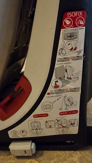 Silla de coche Chicco negra