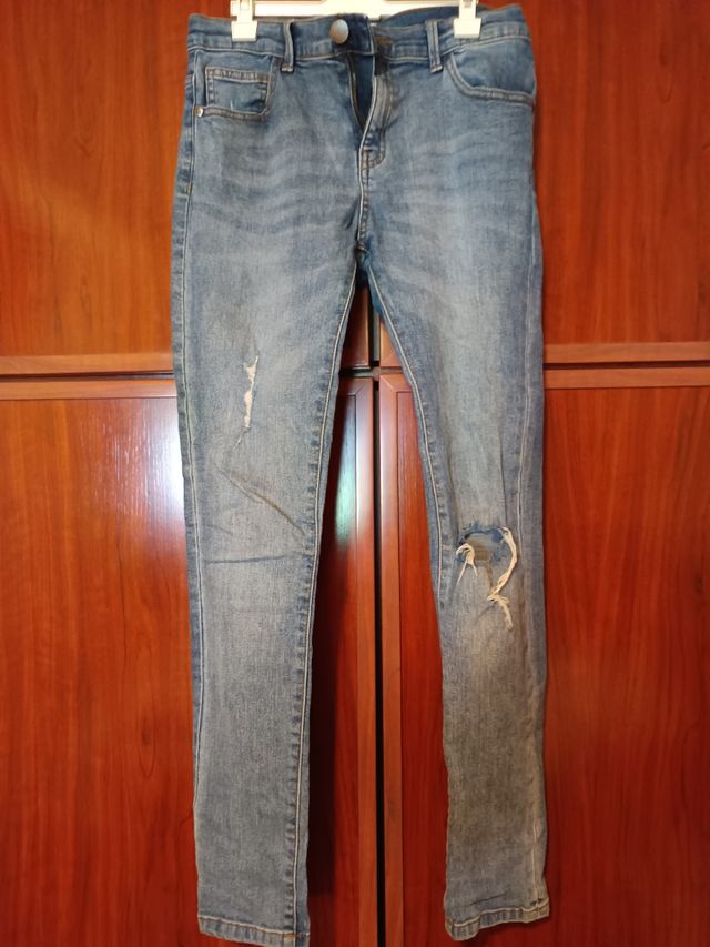 Pantalones tejano azul chico Tex T.13-14