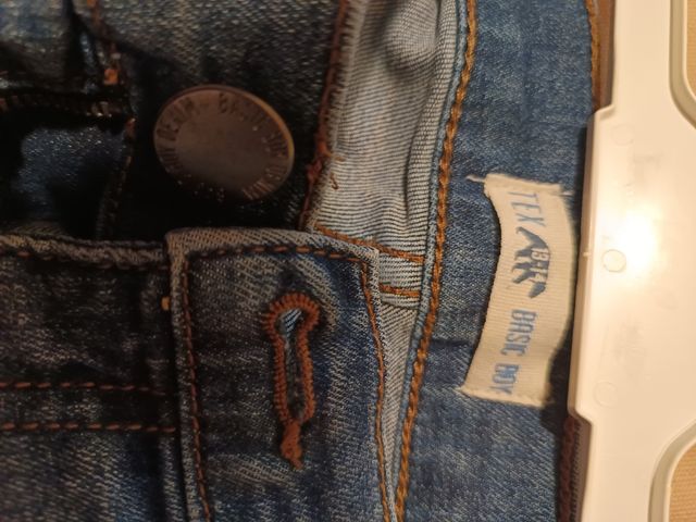 Pantalones tejano azul chico Tex T.13-14