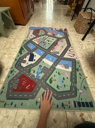 Alfombra de juego infantil ciudad
