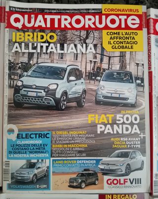 8 Riviste Quattroruote 2020