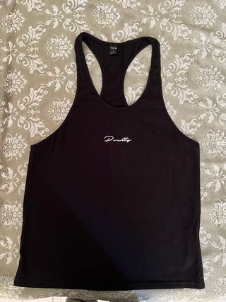 Canottiera nera Pretty taglia S