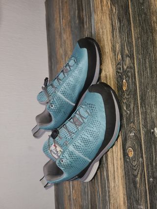 Zapatillas Dolomite suela Vibram Azul/Gris