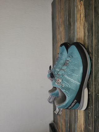 Zapatillas Dolomite suela Vibram Azul/Gris