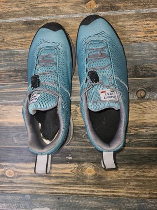 Zapatillas Dolomite suela Vibram Azul/Gris