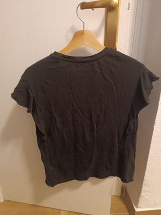 Camiseta Bershka negra talla S